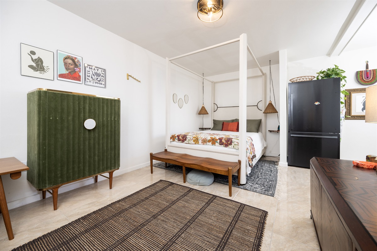 The Vintage Virgin is an intimate homebase from which to explore the island.