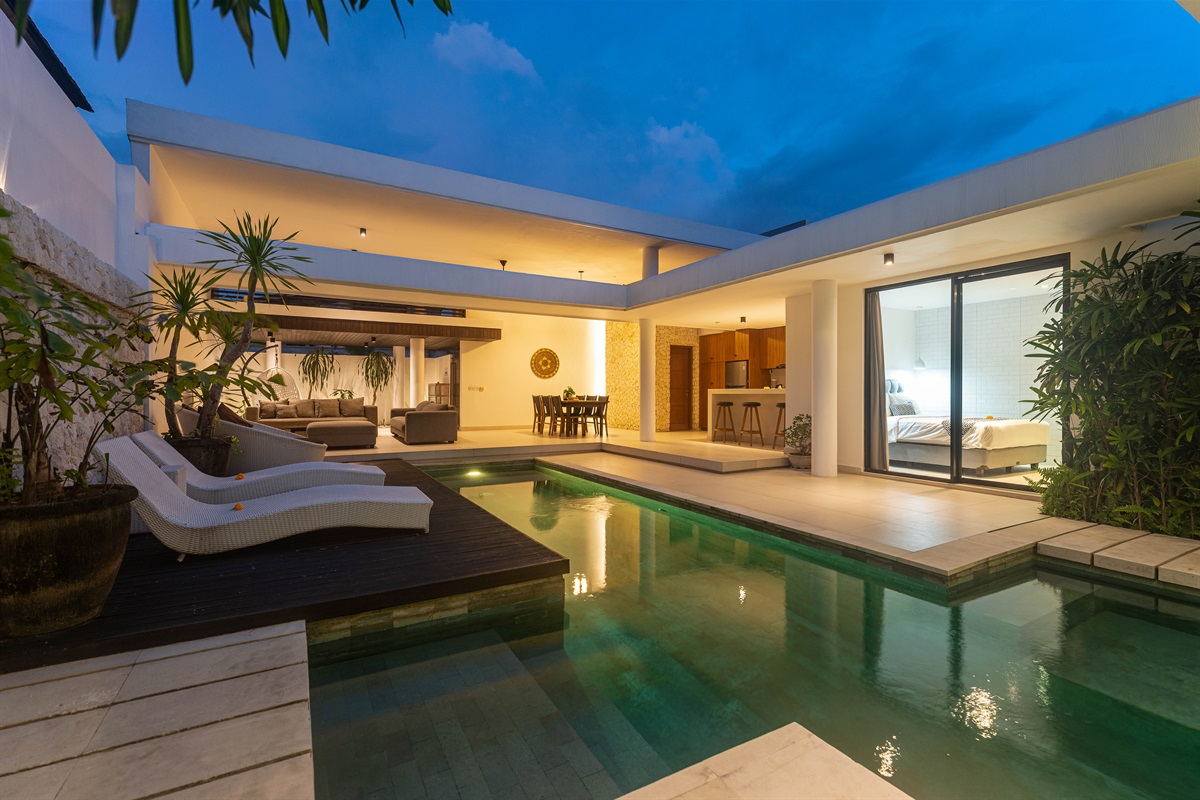 Pool area