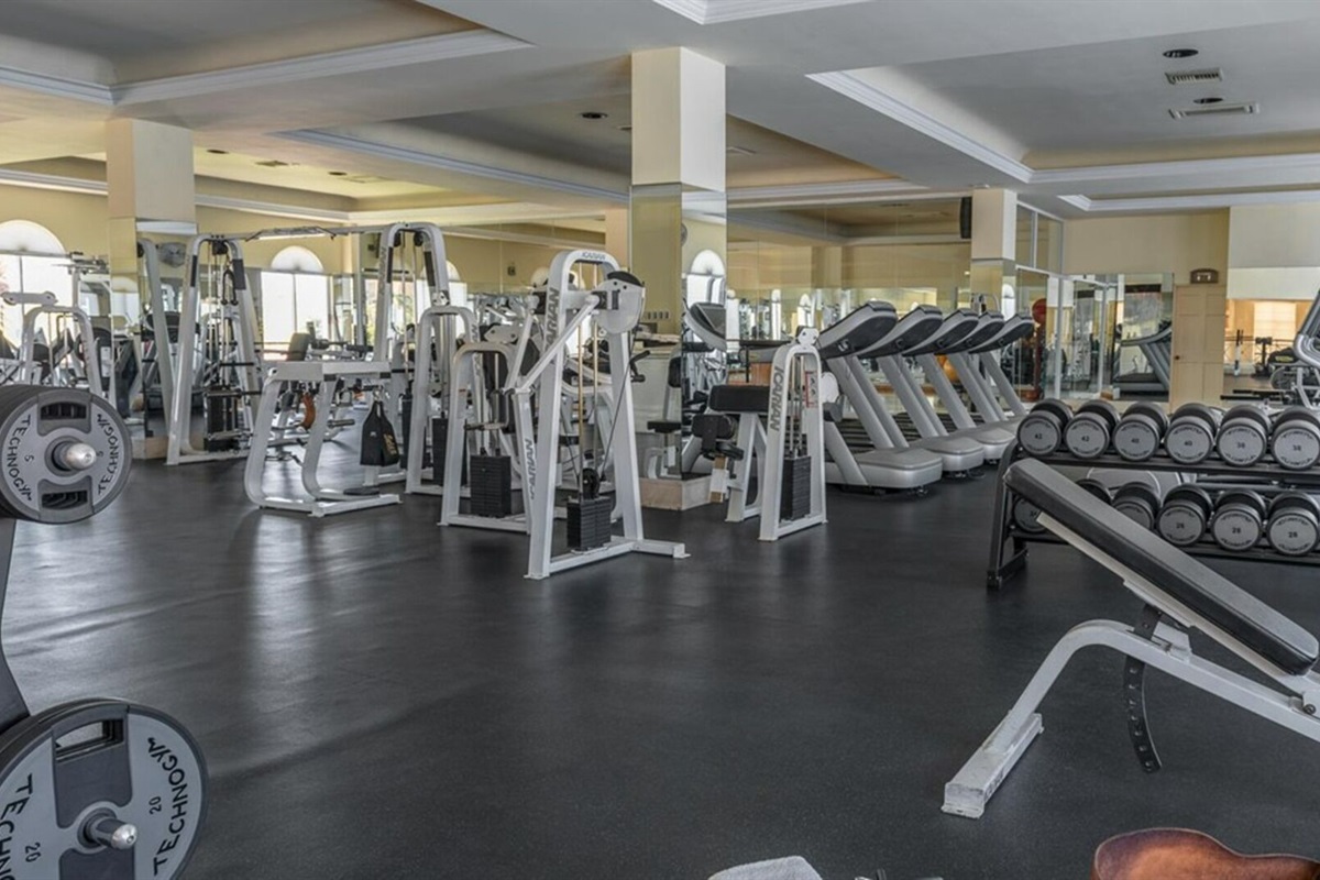 The Gym at Pueblo Bonito Sunset while staying at the Rose, Vacation Travel Exclusives