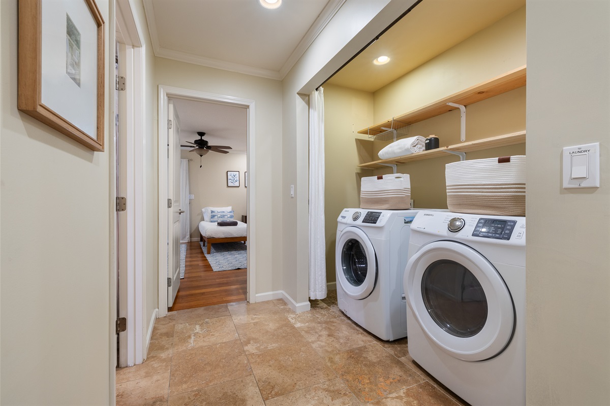 Laundry area