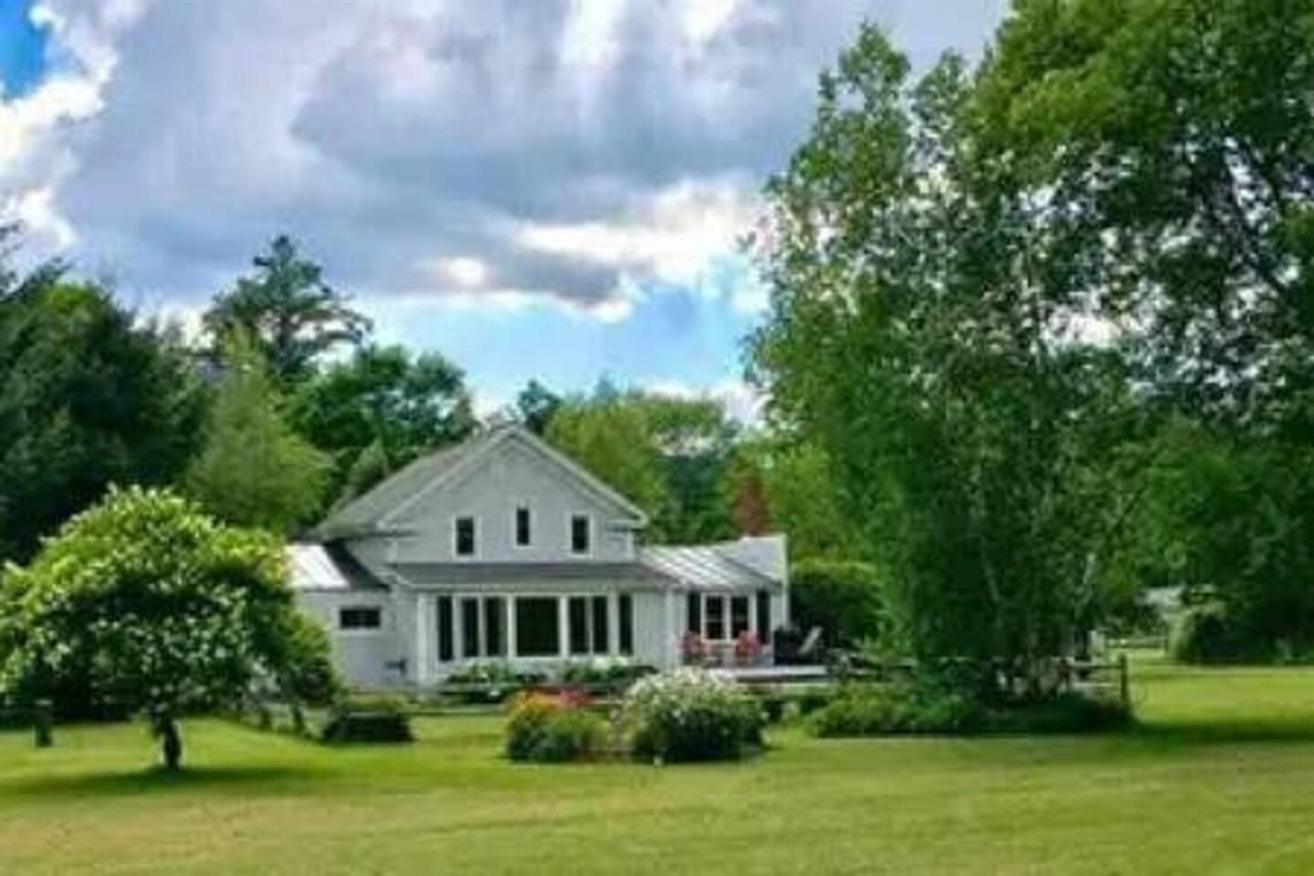 Expansive backyard
