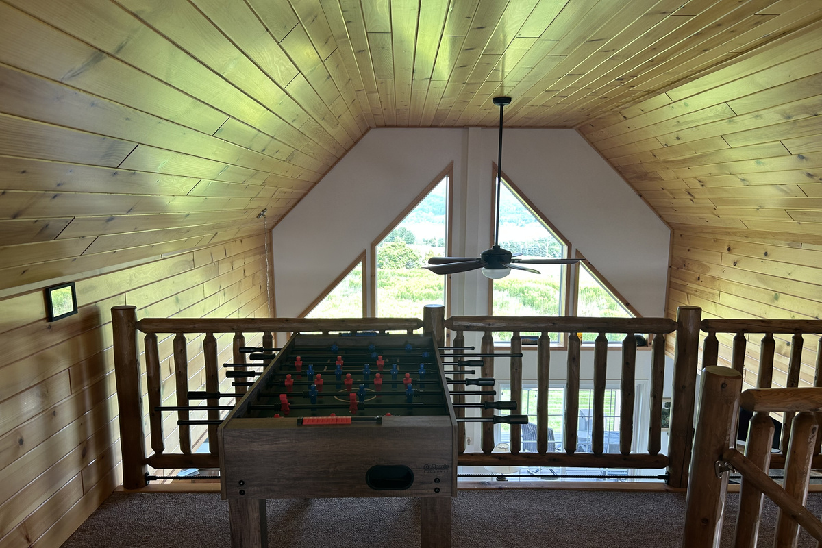 Foosball Table in the Game Room