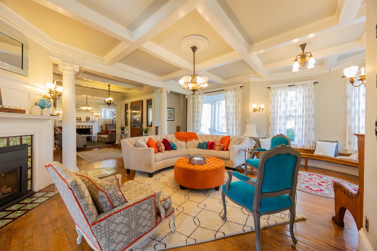 Spacious and cozy living room — the perfect place to relax, unwind, and enjoy time together.
