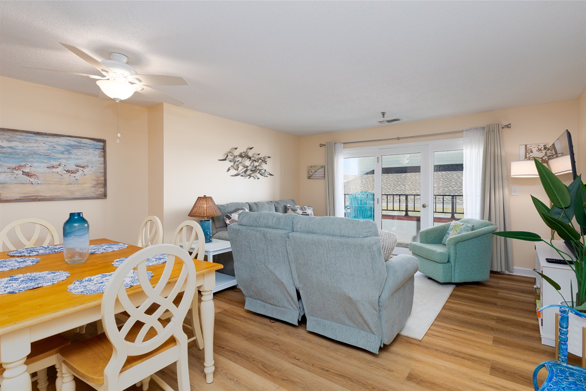 Spacious layout with comfortable AC throughout