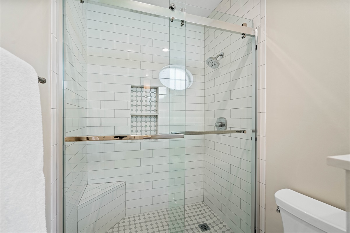 Primary Bathroom Shower