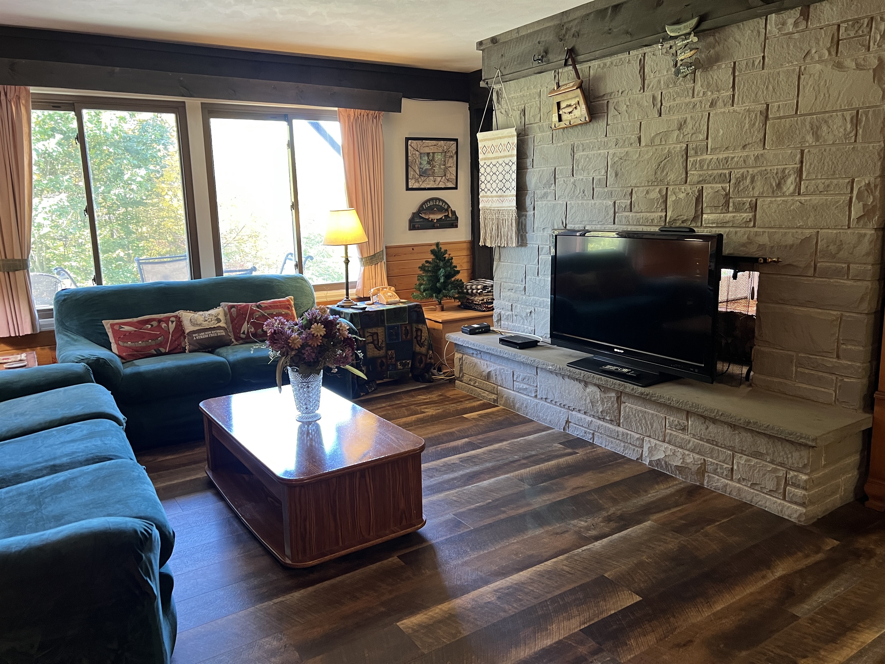 Cozy living room area