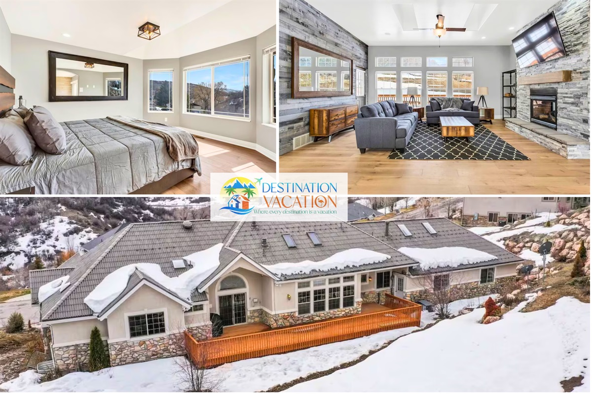 Wake up to stunning mountain views and serene luxury.