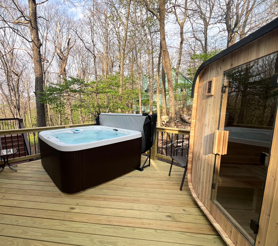 Hot Tub and Sauna