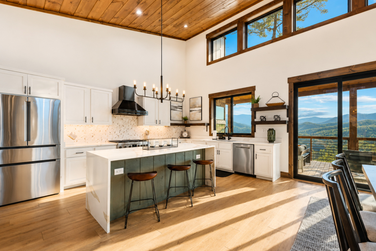 A kitchen that feels fresh, intentional, and grounded.