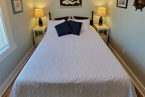 Bedroom #1 of 2, with queen bed  (Linens provided)