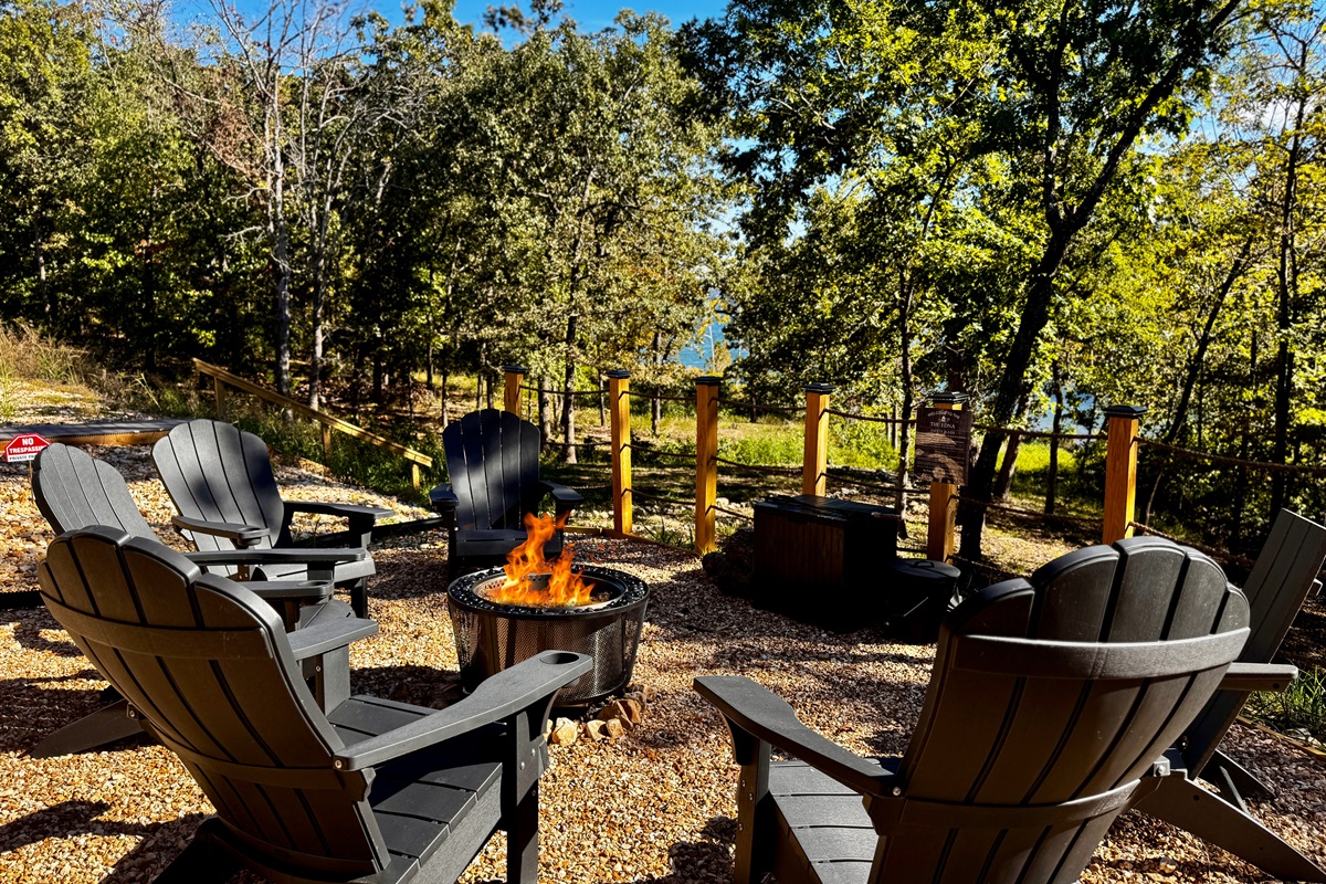 Fire pit area