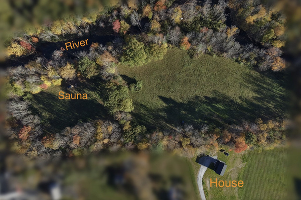 Plenty of exploring to do on our property. Everything you can see in this image is private access for guests only. 