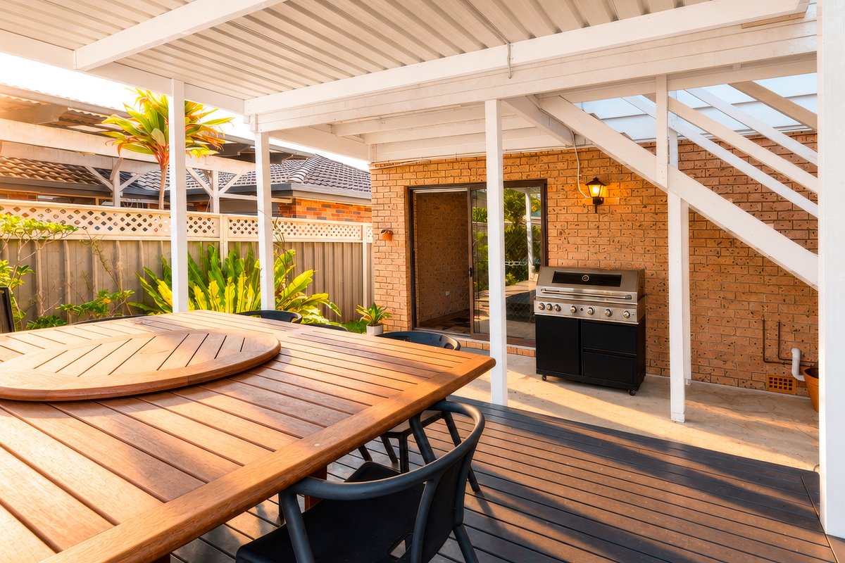 Make the most of outdoor dining at Luna's Sanctuary with a spacious BBQ, perfect for preparing meals to enjoy together.