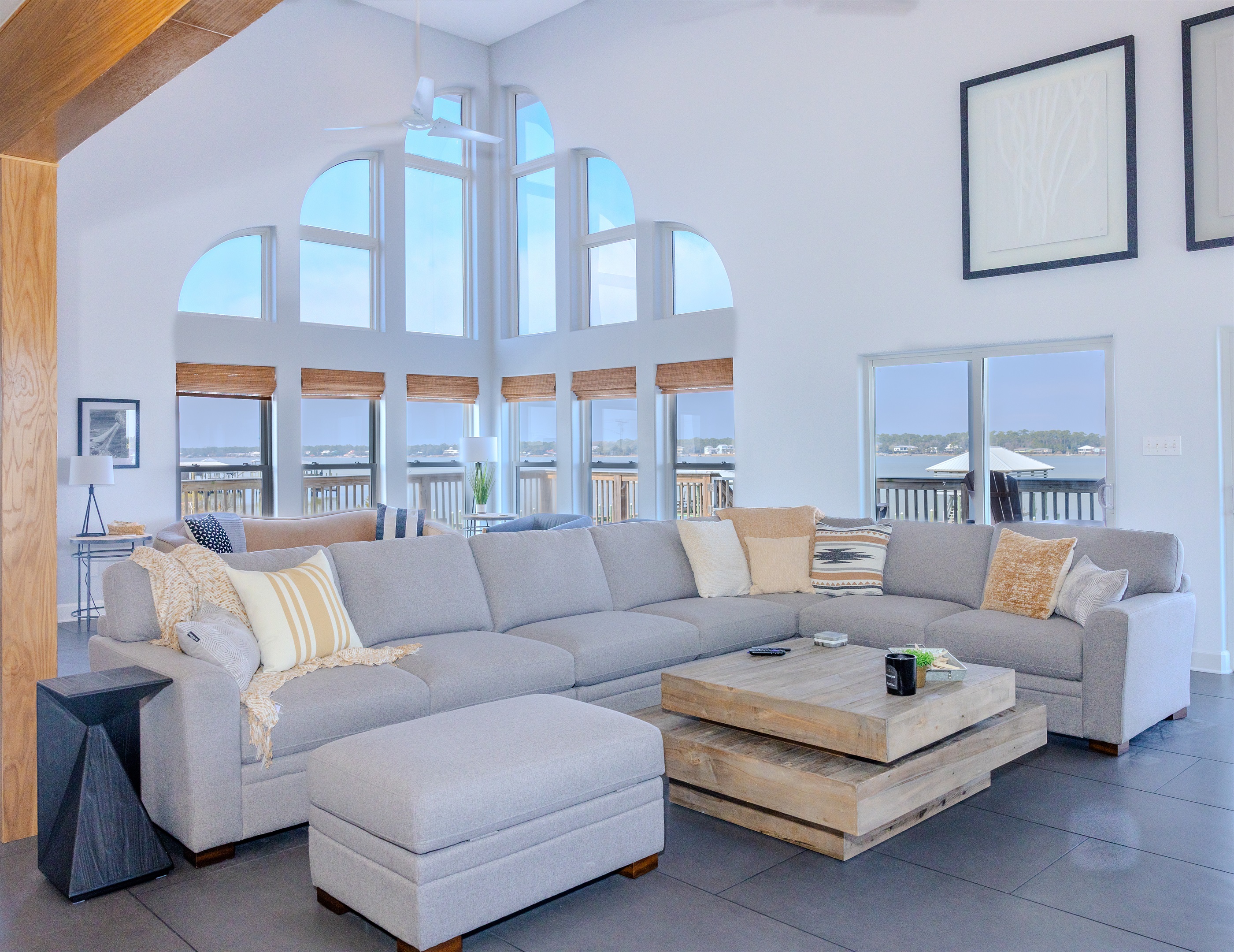 Great Room with 2 seating areas