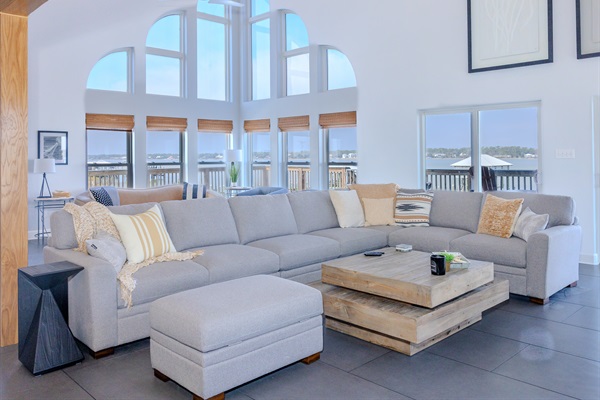 Great Room with 2 seating areas