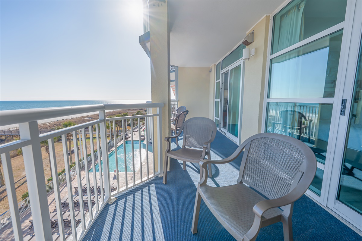 Amazing View from the Balcony!