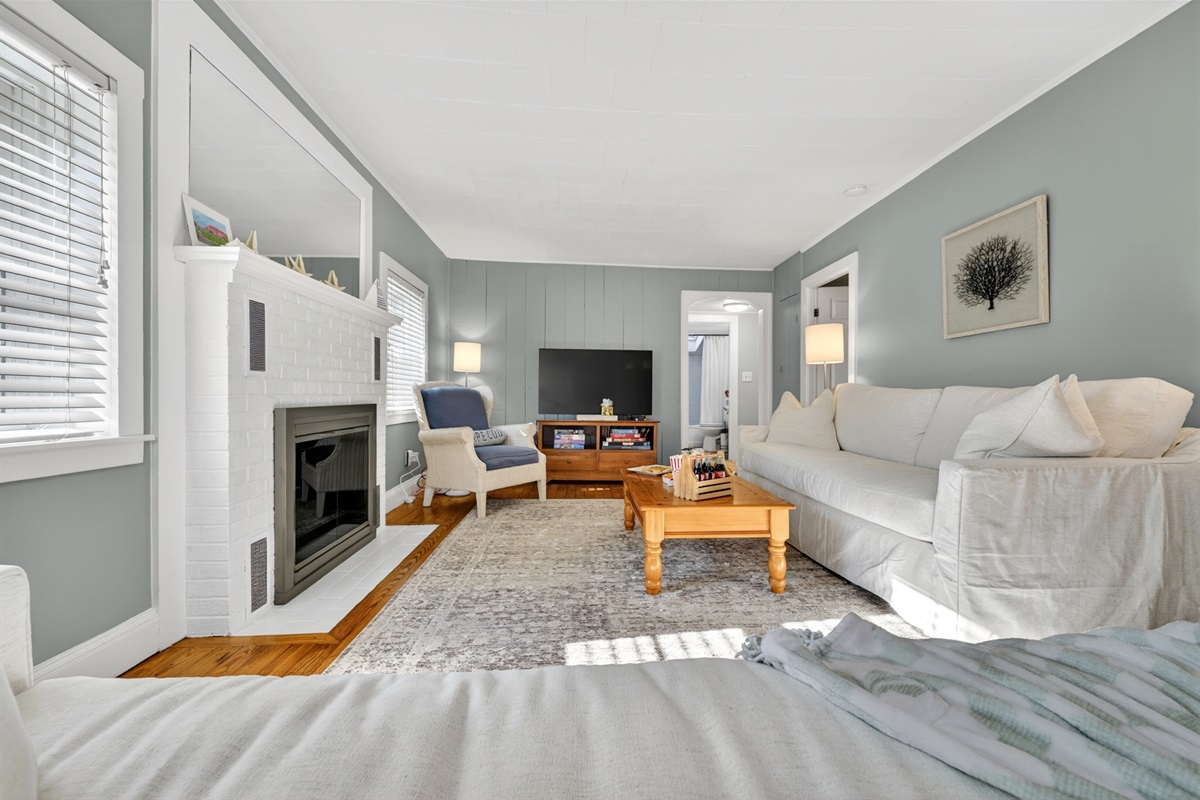 Whether you're curling up with a book or catching up with loved ones, this cozy space wraps you in comfort!