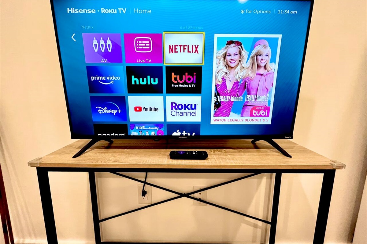 Enjoy your favorite shows and movies on the streaming service of your choice.