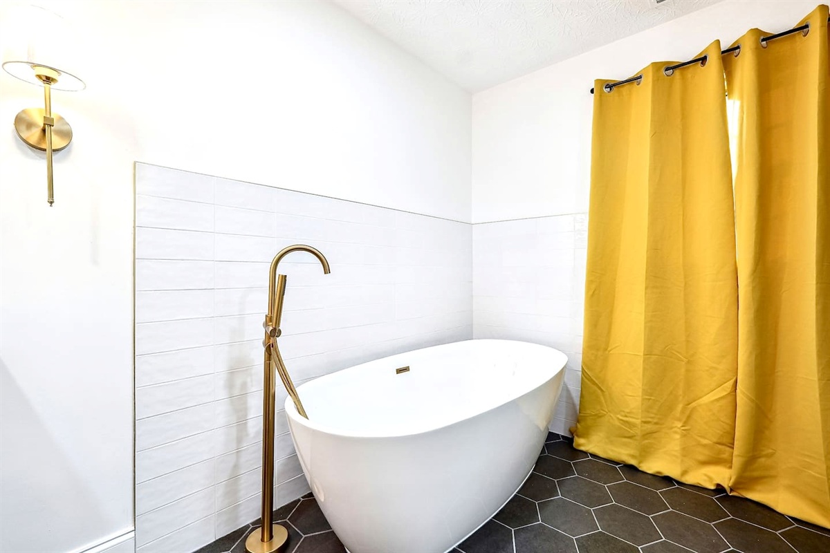 Bedroom #2 master bathroom.