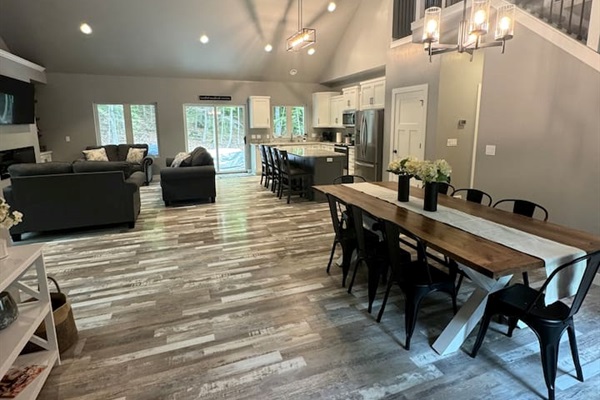Dining Area/Kitchen/Living Room