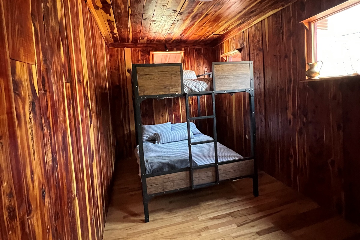 bunk room off of primary bedroom