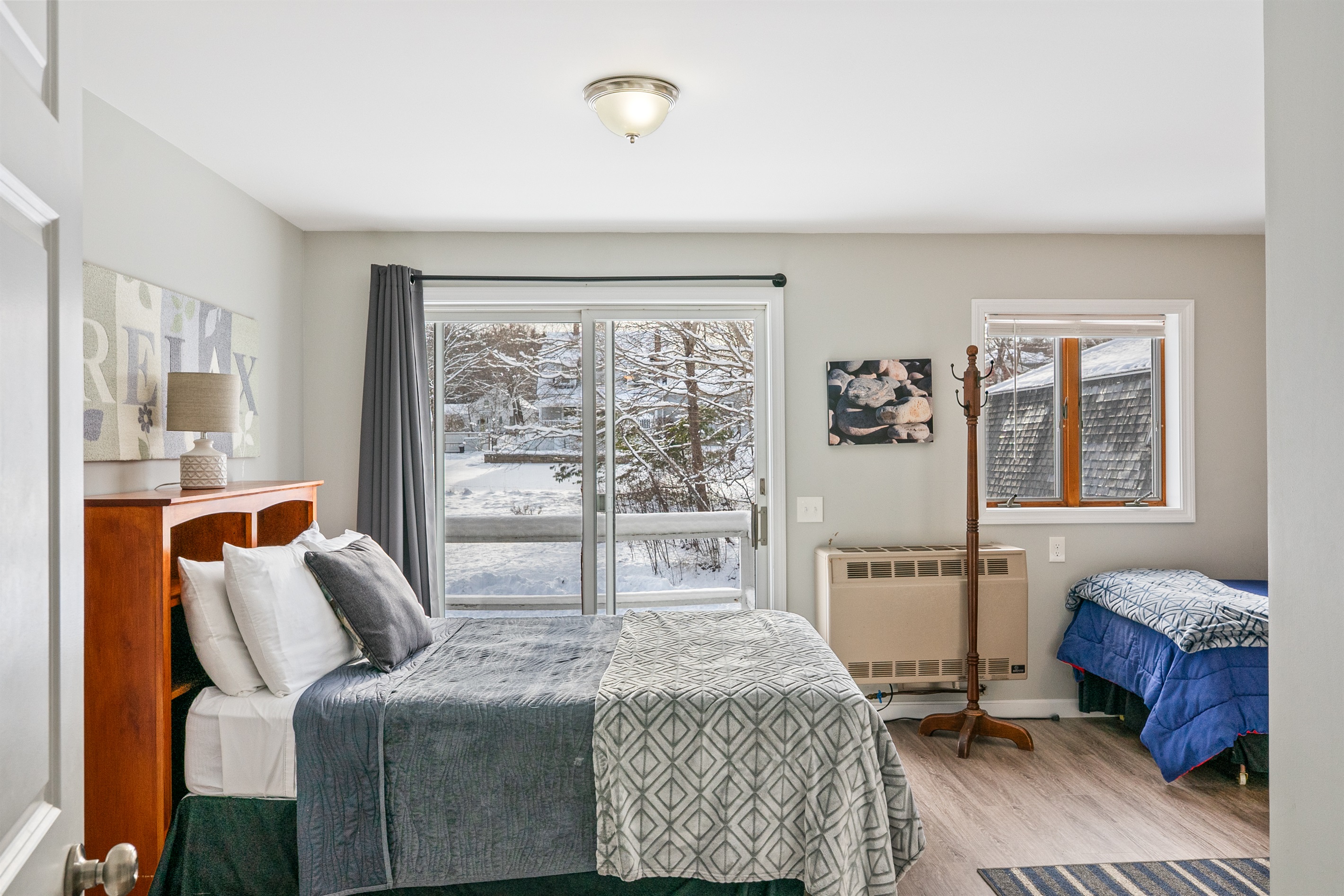 Guest Bedroom 2 - Door to Back Deck