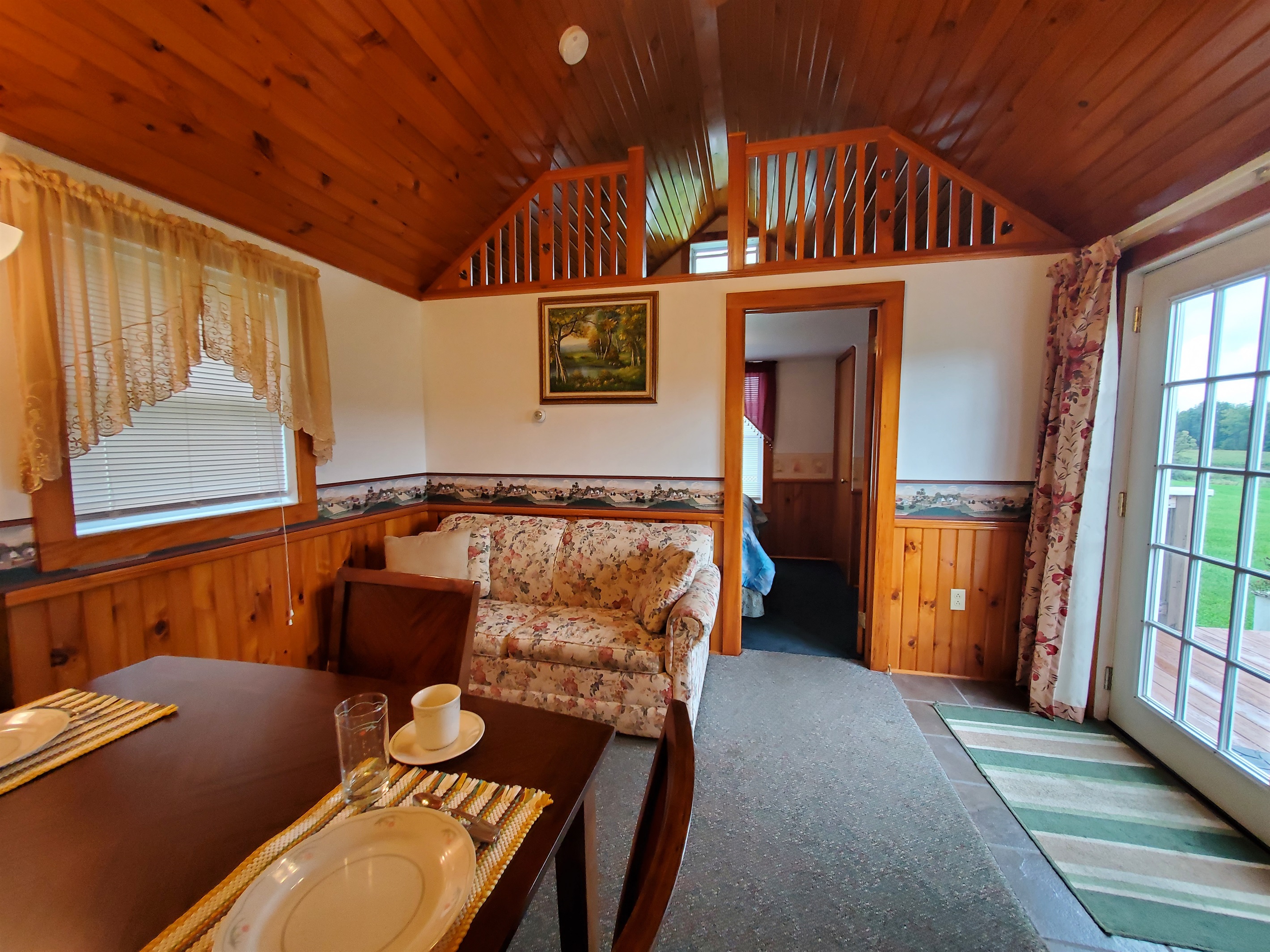 Dining and sitting area