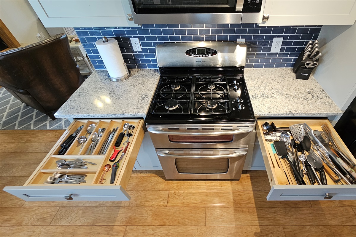 Well Stocked Kitchen.