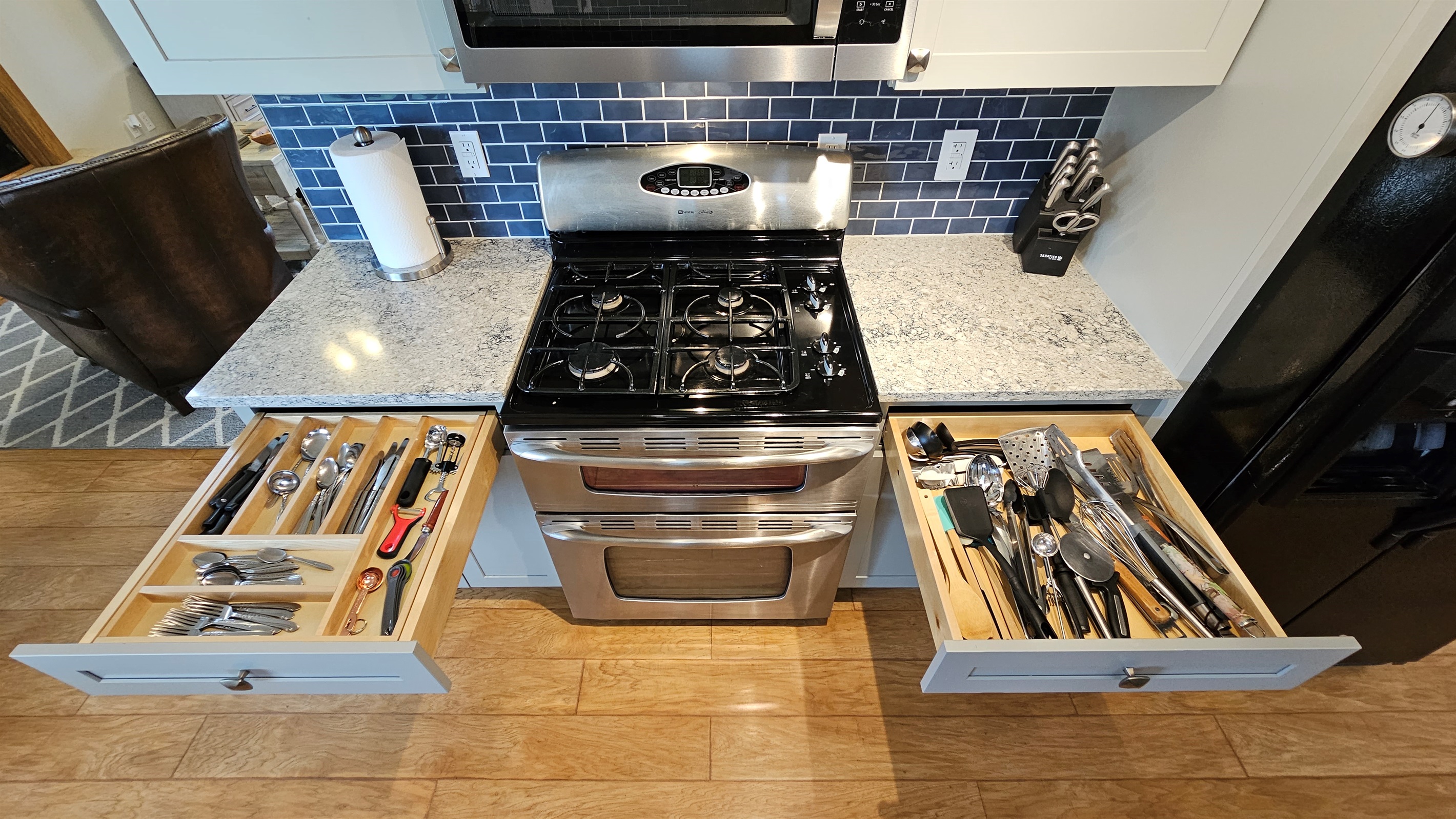 Well Stocked Kitchen.