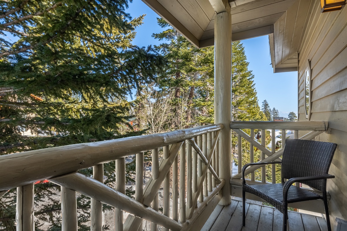 Each condo includes a private  juliet balcony provides outdoor space just off the dining room.