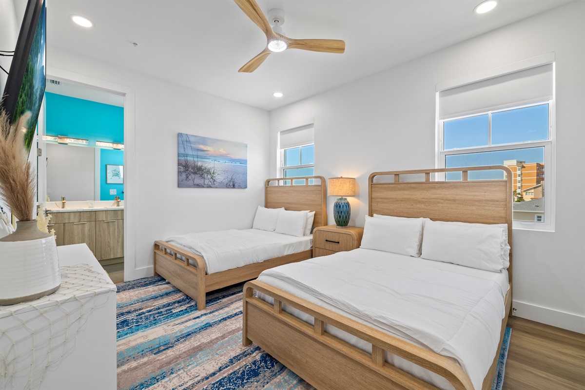 Beds can be converted to a king upon prior request