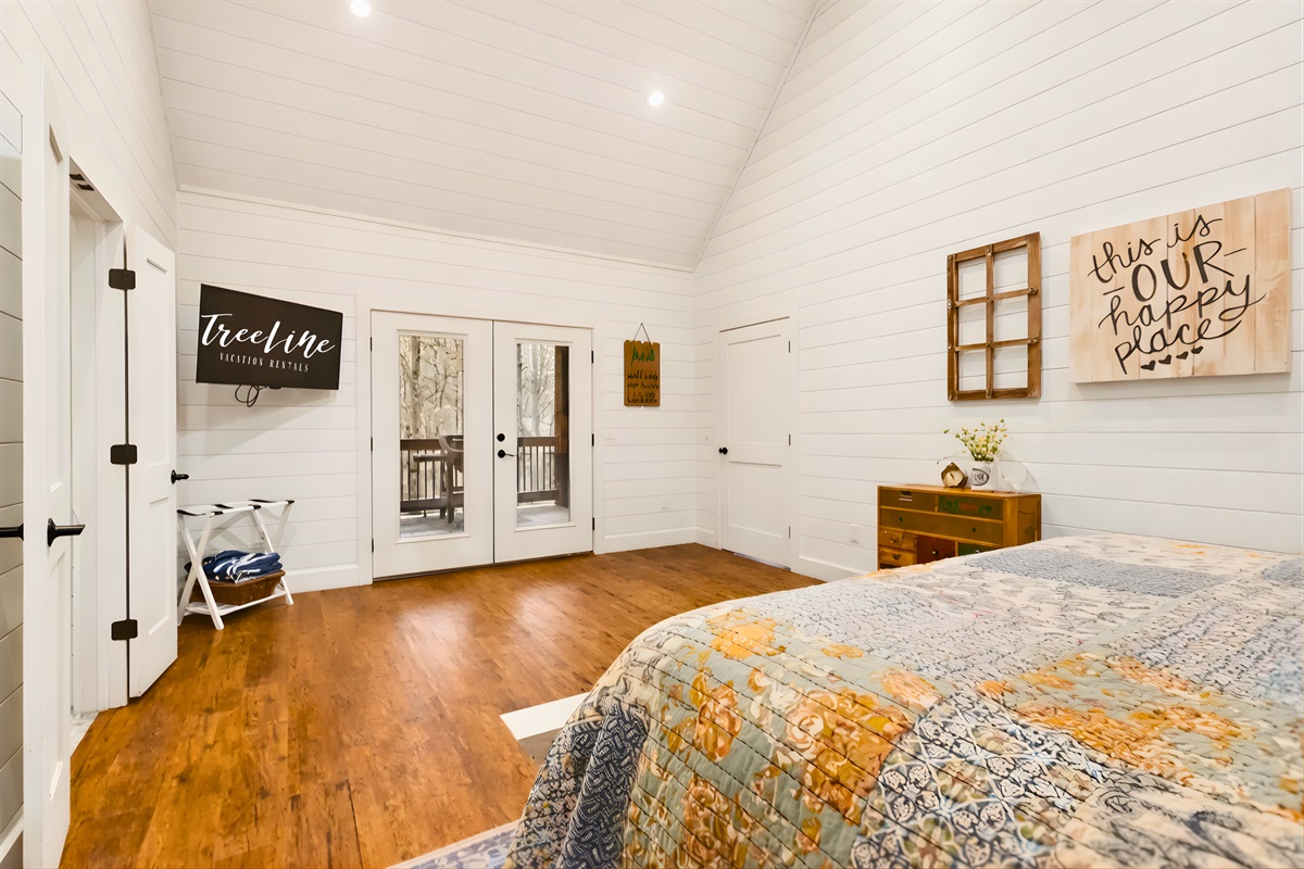 Spacious and serene, our bedroom is tailored for relaxation and restful nights.