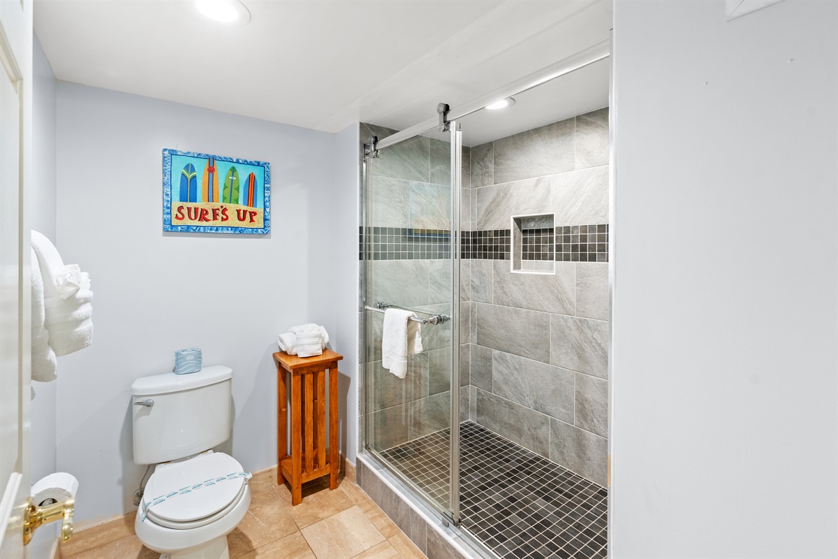 Shower in 2nd Bathroom