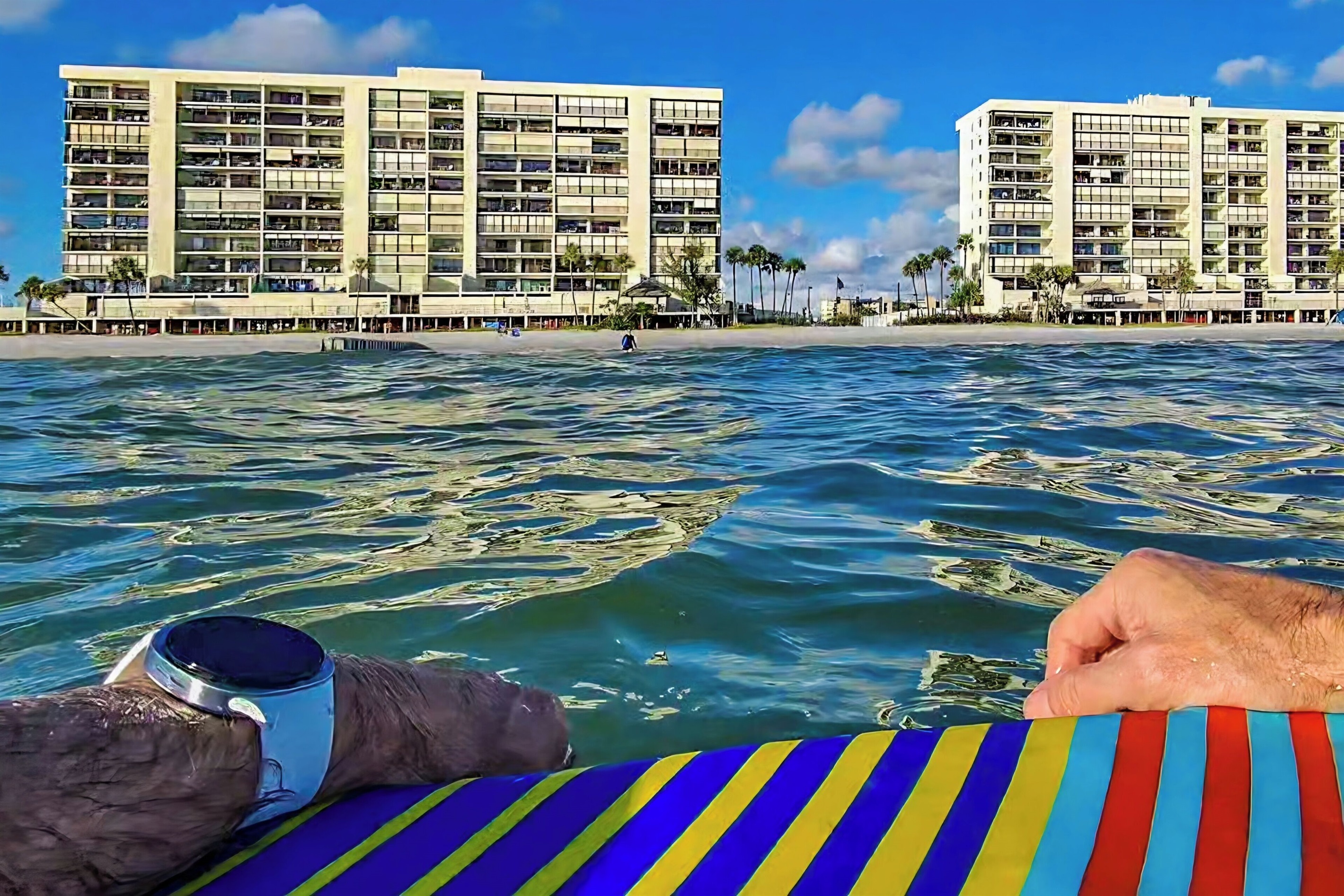 This is what people see when you stare at them from the balcony. So you're good.