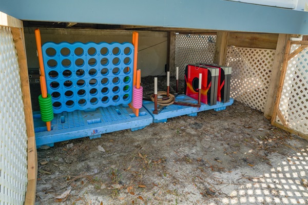 Outdoor Games, Cornhole, Ring Toss, Connect 4