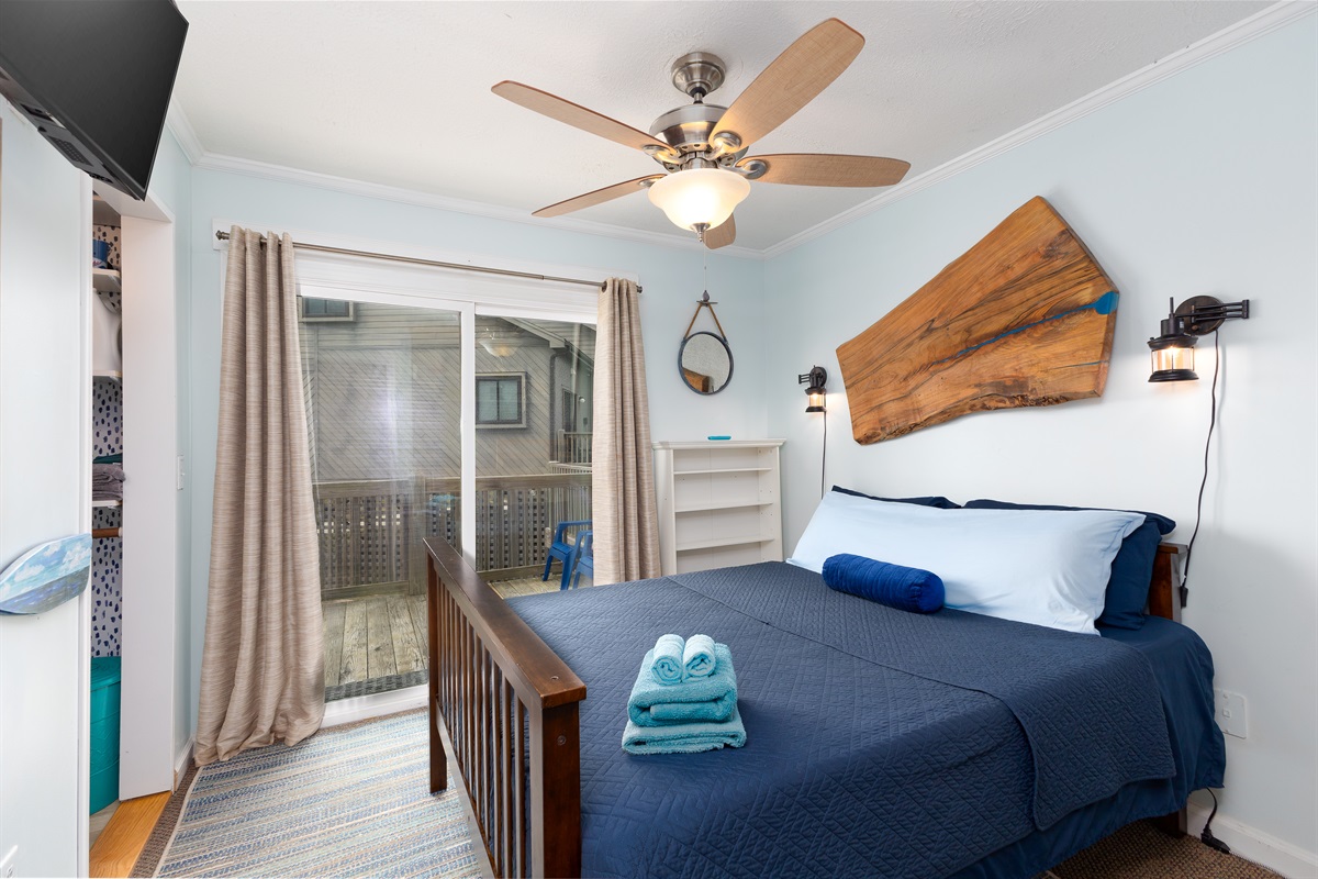 Queen-size master bedroom