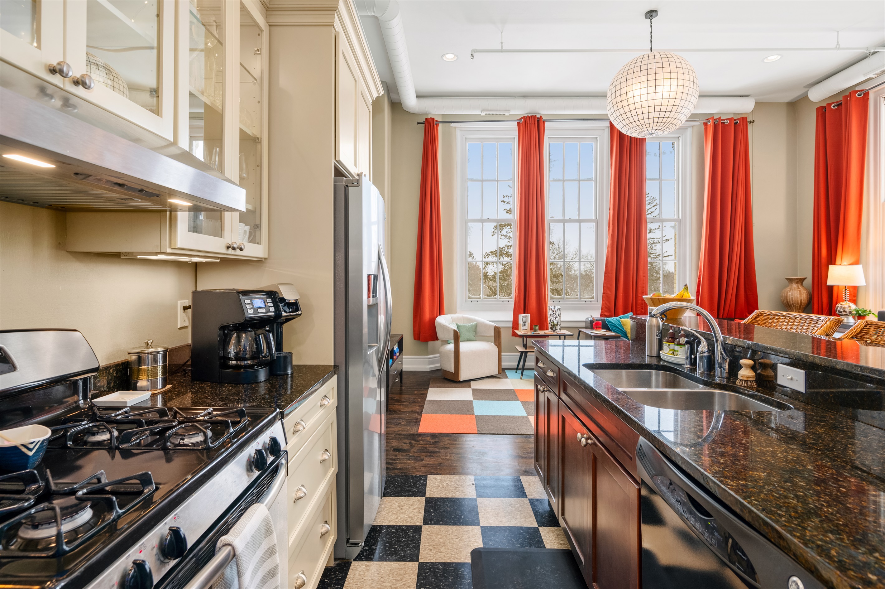 Morning Light Filled Kitchen