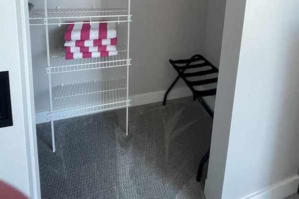 Tons of Closet space