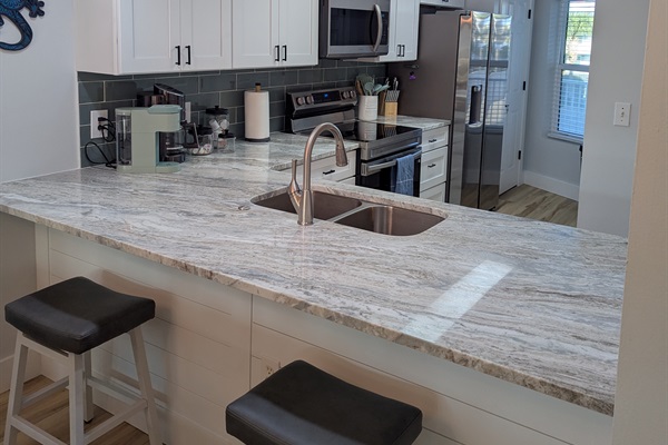 Breakfast bar seating