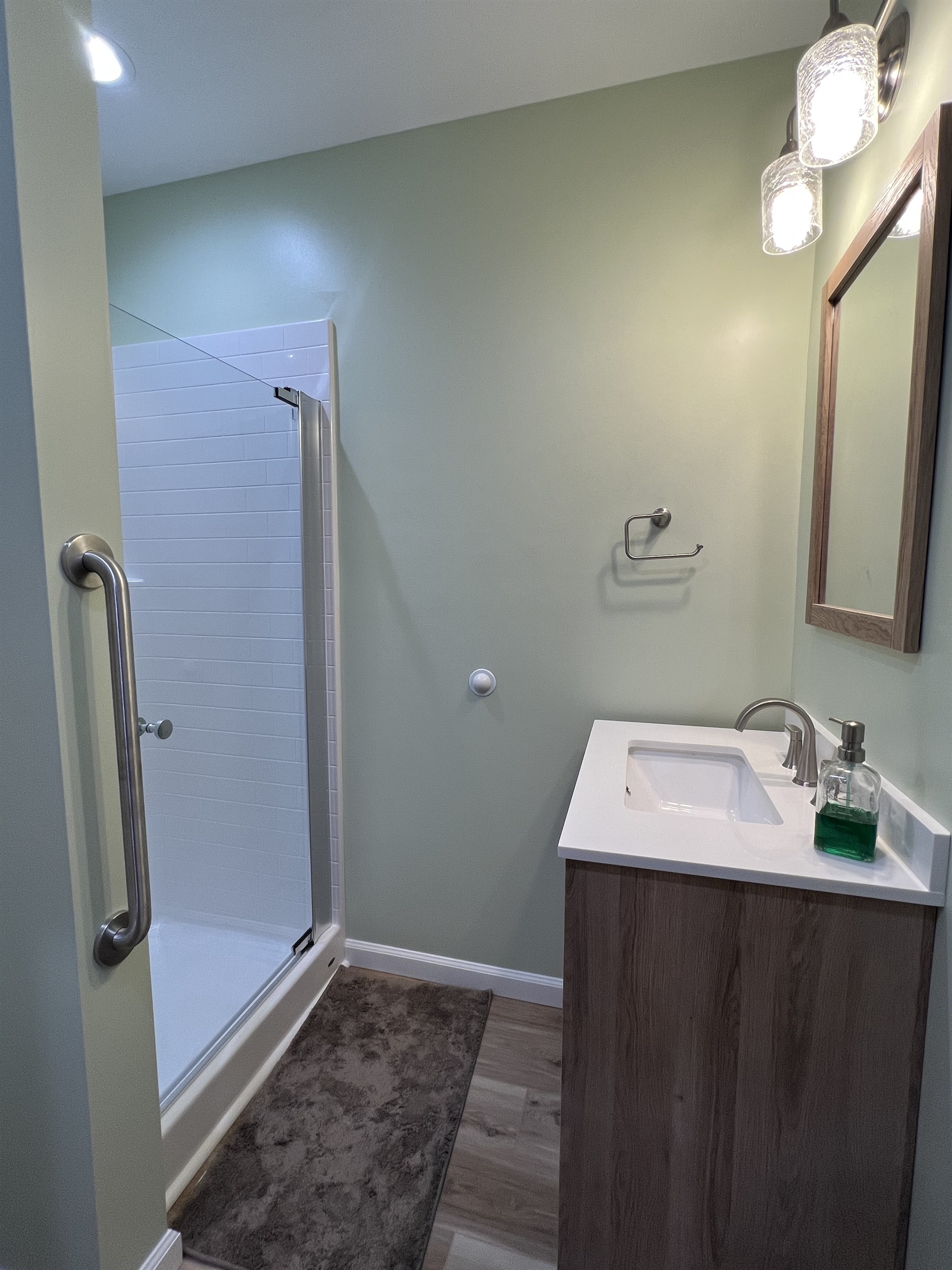 Lower level Bathroom w/shower