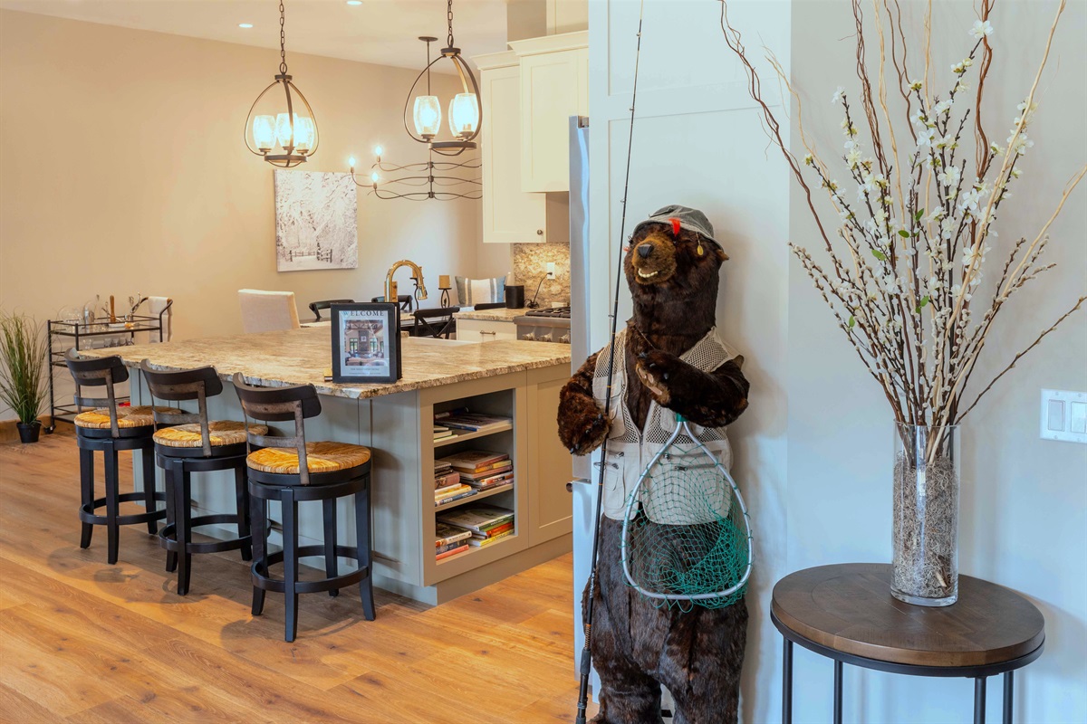 Kitchen view from Entry