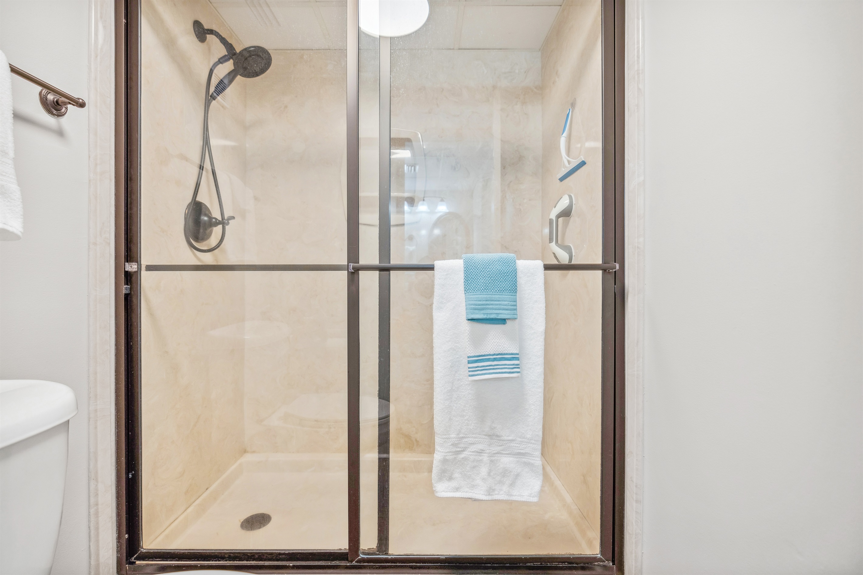 master walk in shower