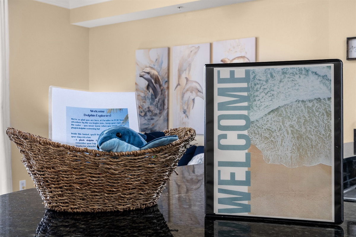 Welcome Basket | Welcome Book