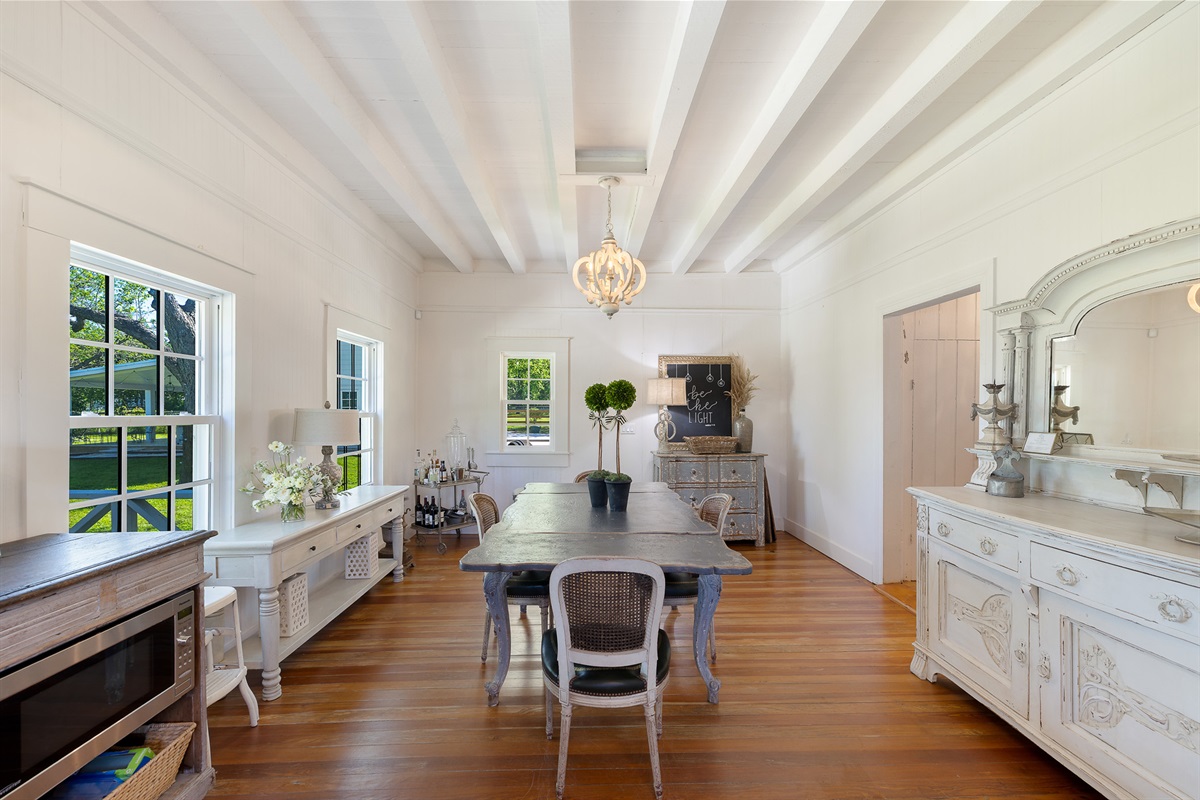 Dining area