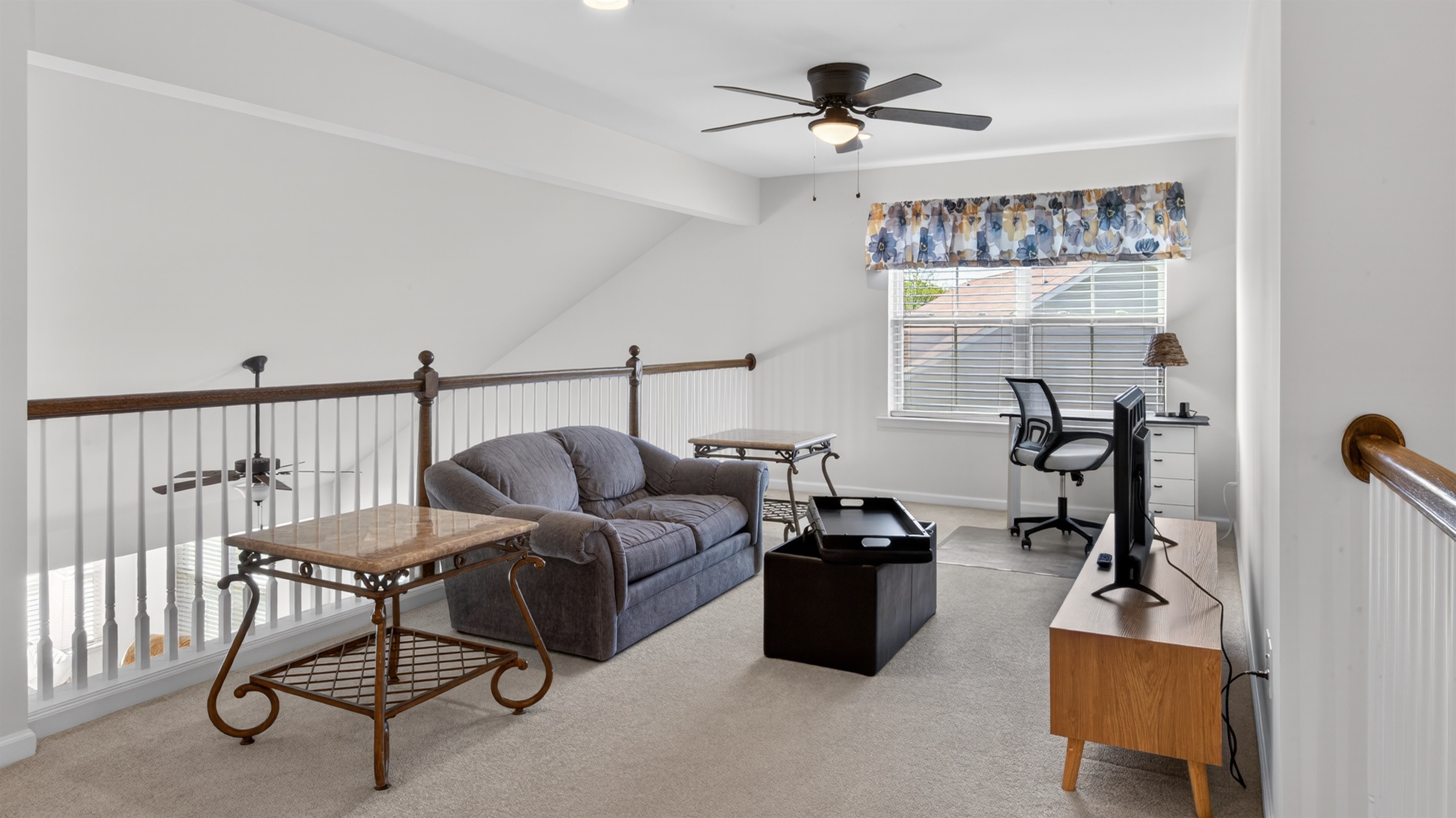 Upstairs Loft (Living Zone 2 + Printer Station)