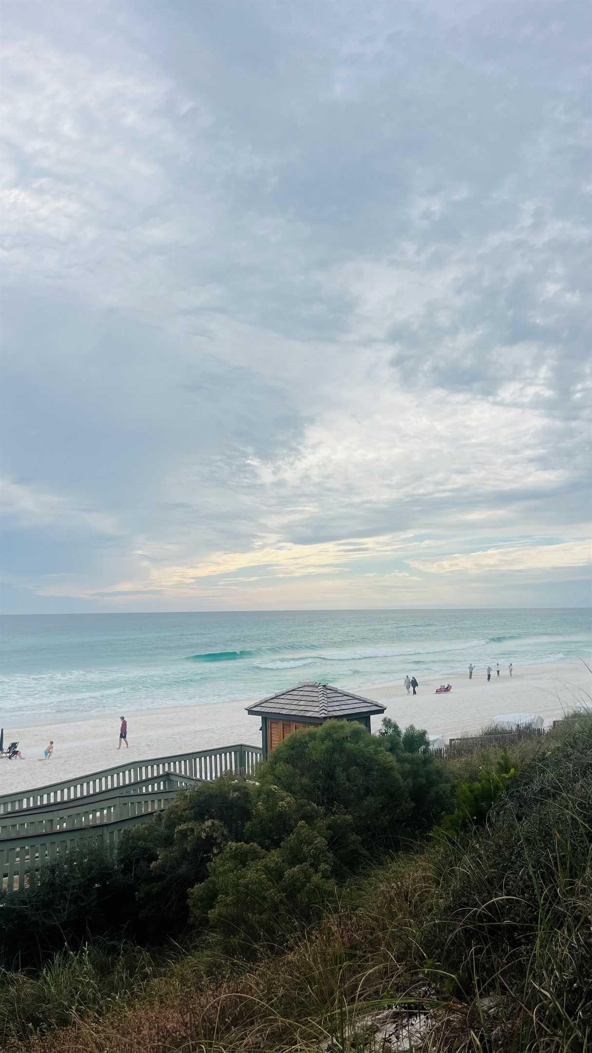 Key card access to Rosemary's private beaches