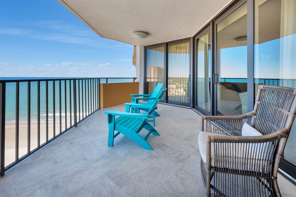 Breathtaking Views from Balcony!