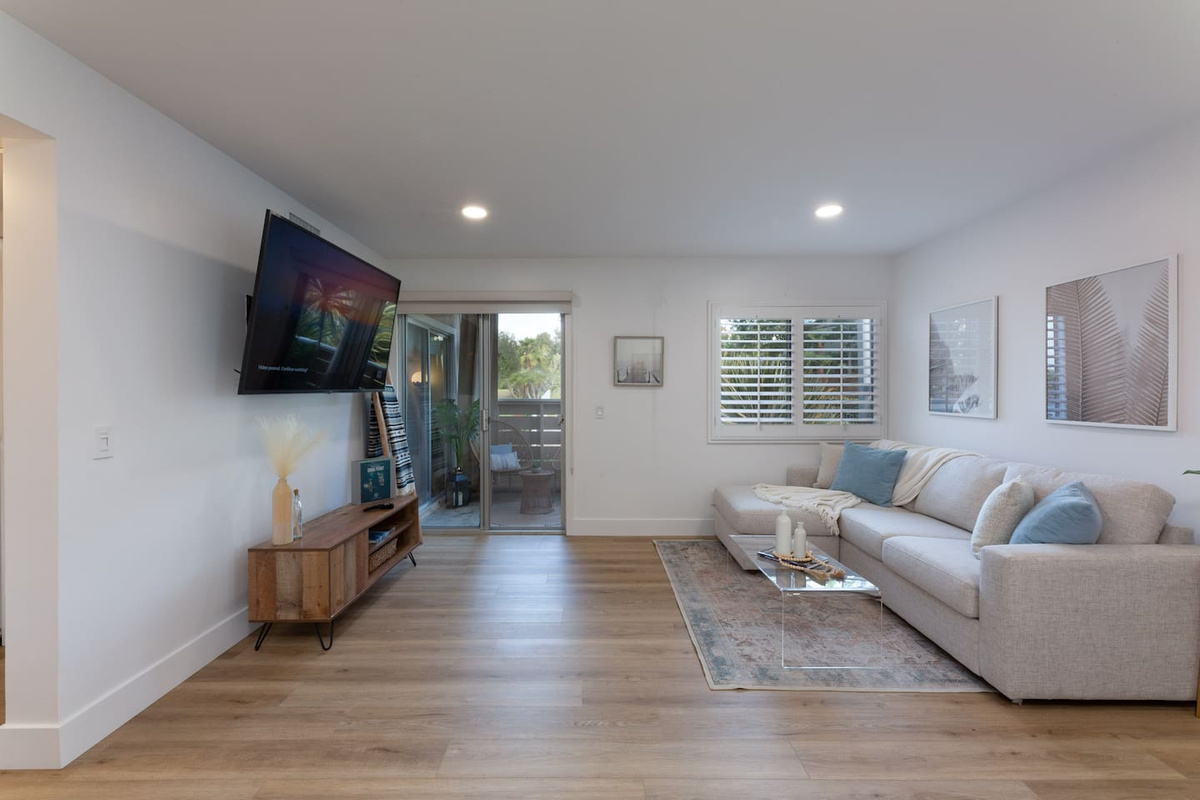 bright and airy modern living room 