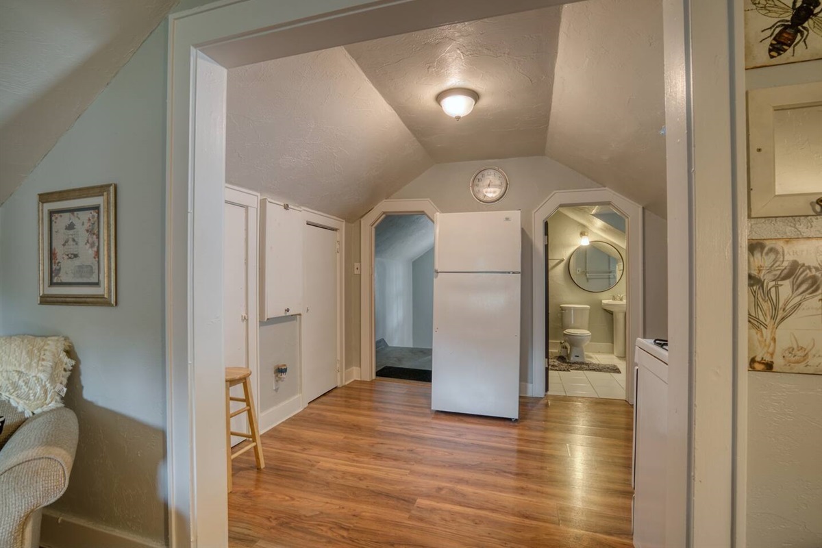 Enjoy the convenience of a full kitchen in this cozy studio.