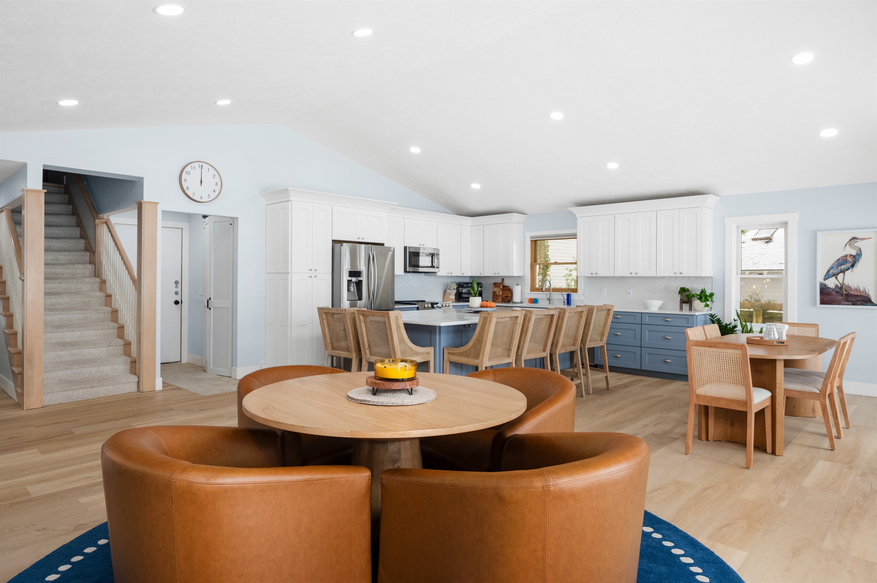 Open main living and dining area